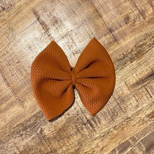 Boho hair bow